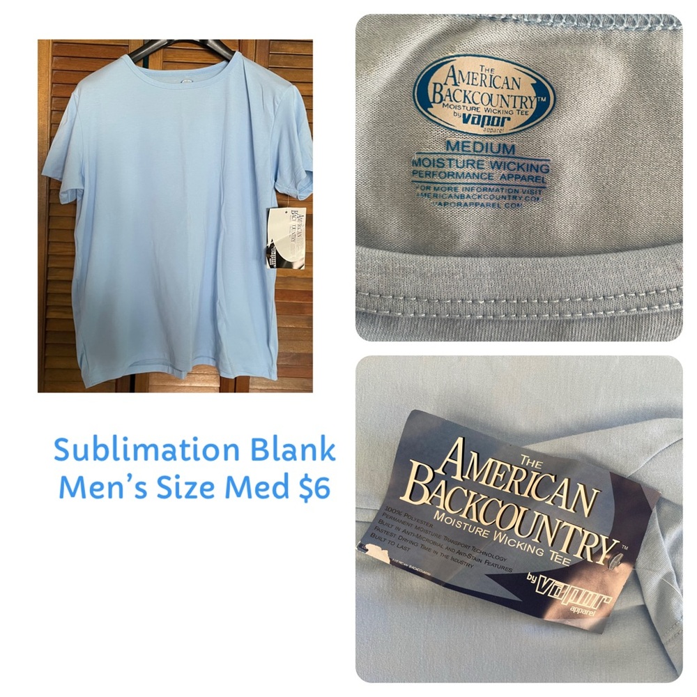 Sublimation Blank Men’s Size Medium